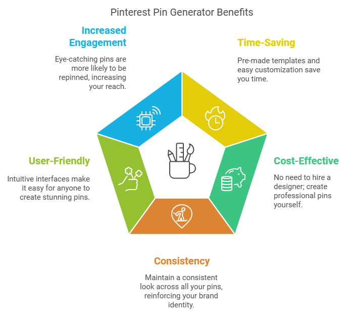 Pinterest Pin Generator Benefits For Users