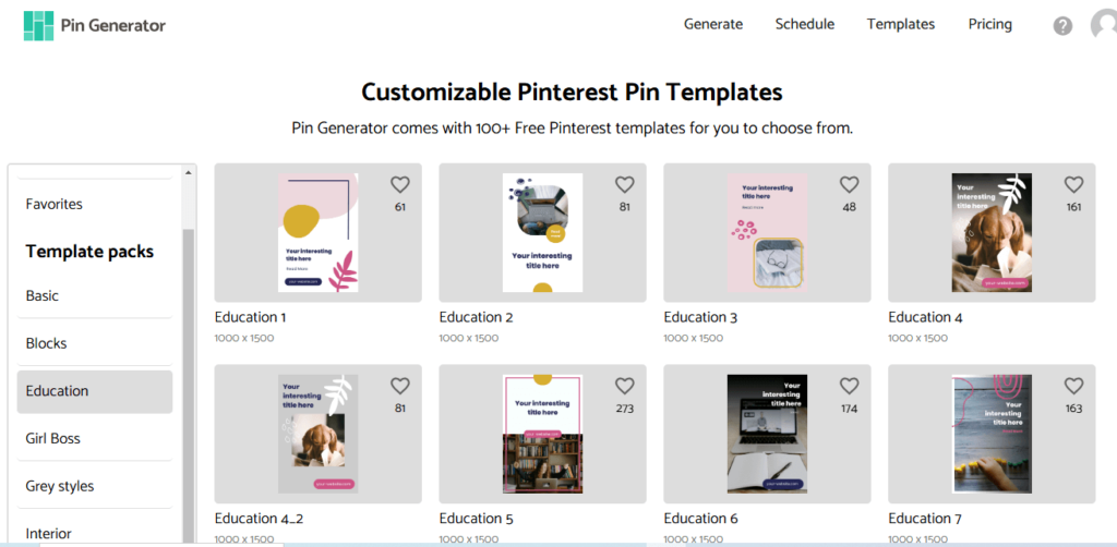 Pin Customization