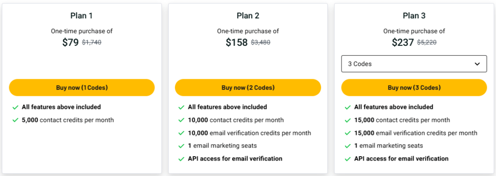 LeadRocks Pricing